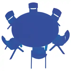 small round table