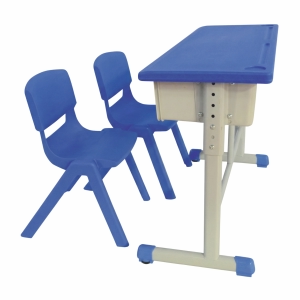 dual seating desk (adjustable)