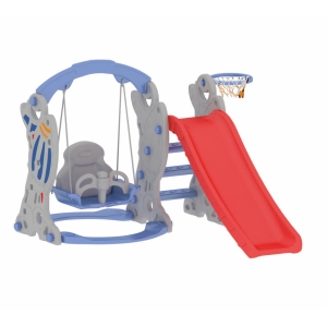 space slide with swing